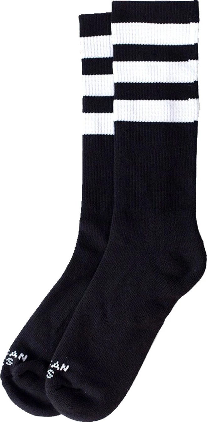American Socks Back In Black II Mid High classic socks, One size fits most