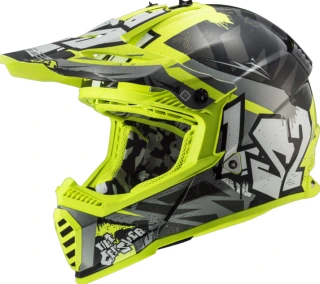 LS2 MX437 FAST II MINI CRUSHER helmet
