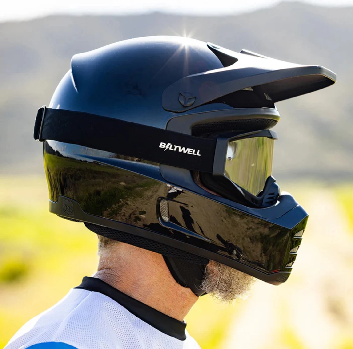 Biltwell Ridgeline goggles bolts, Black