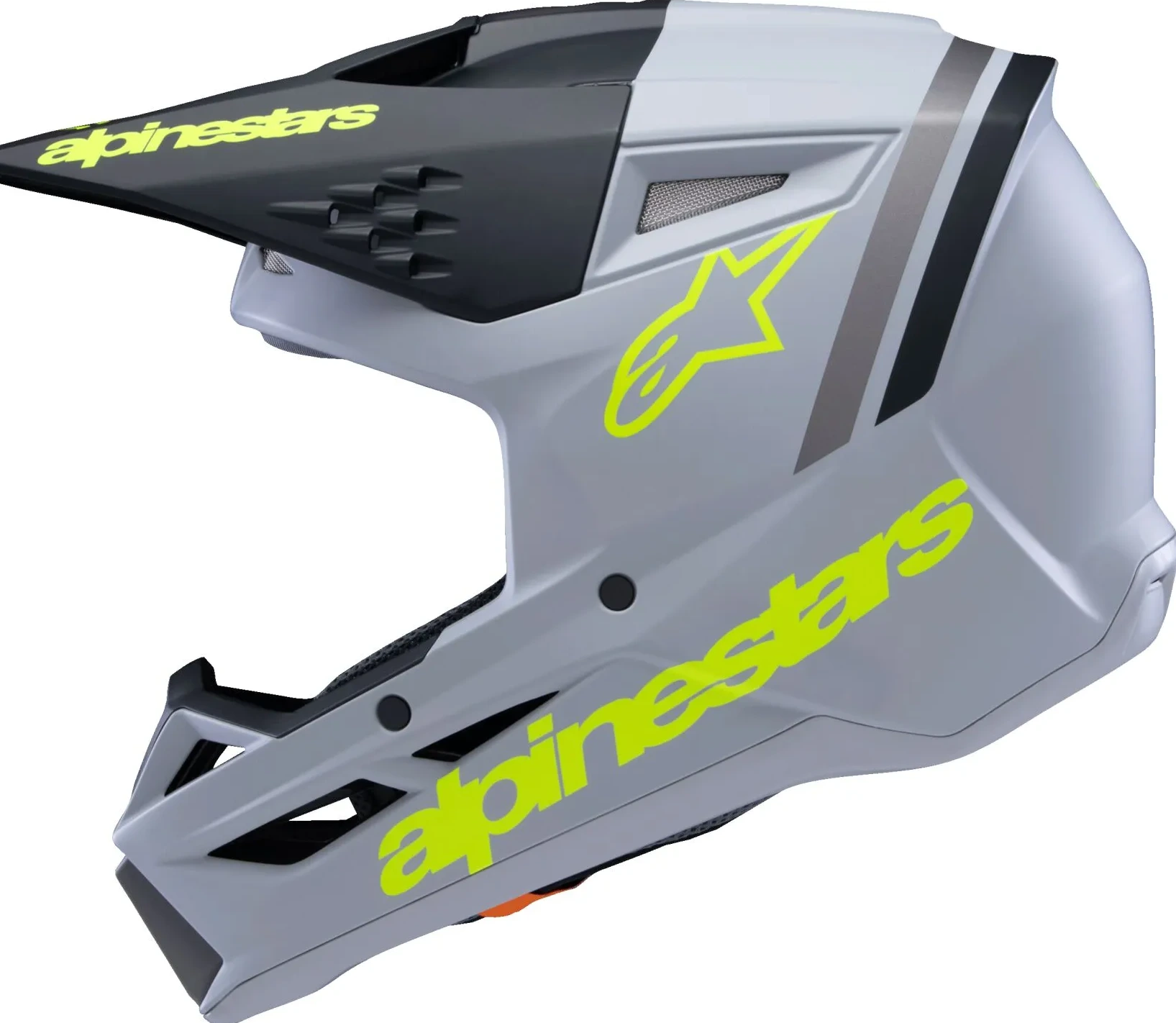 HELMET YTH SM3 RADIUM GY/BLK/YL YS