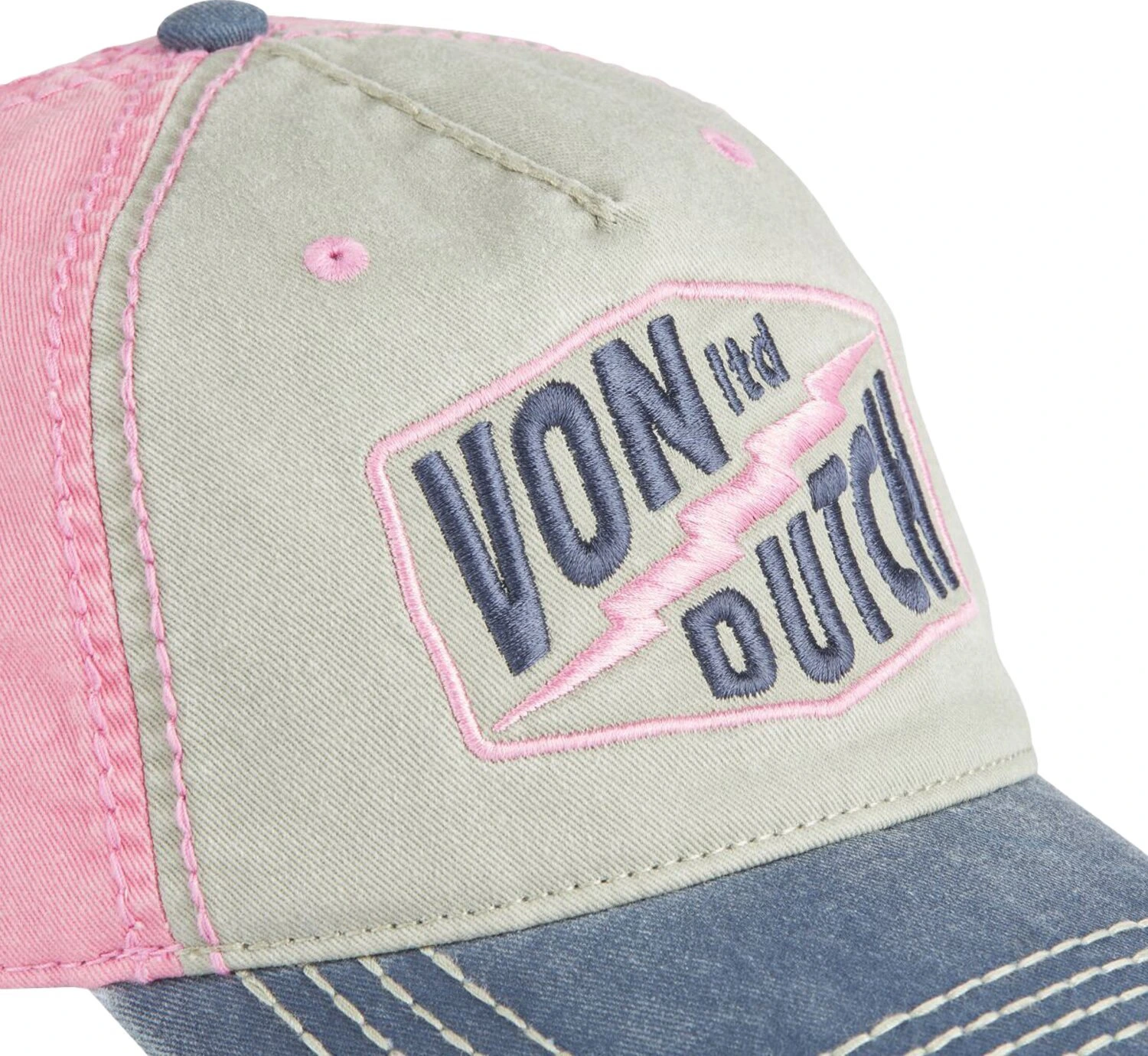 Von Dutch Baseball retro cap hard, Gray