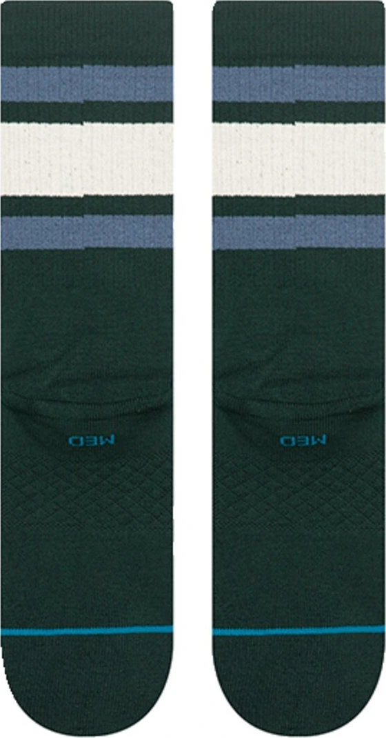Stance Boyd Crew socks pine, Green, 38-42