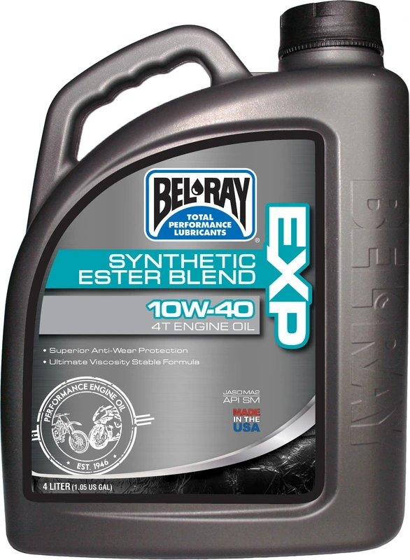 Bel-Ray EXP Synthetic Ester Blend 4T 10W-40 4L