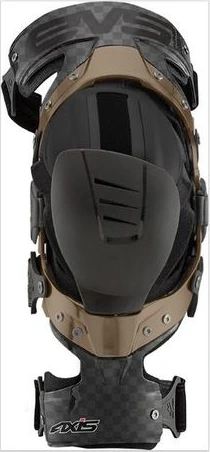 EVS AXIS PRO Knee Brace Black/Copper Pair, S