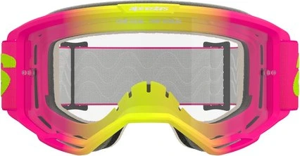 Alpinestars Goggle Vision 5 WORDMARK PINK FLUO YELLOW Clear