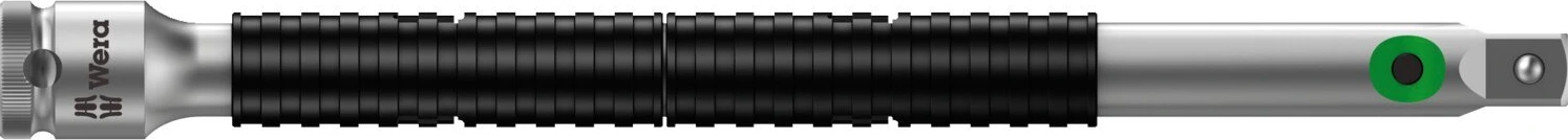 Wera Zyklop 1/2" flexible lock long extension 250mm, Chrome